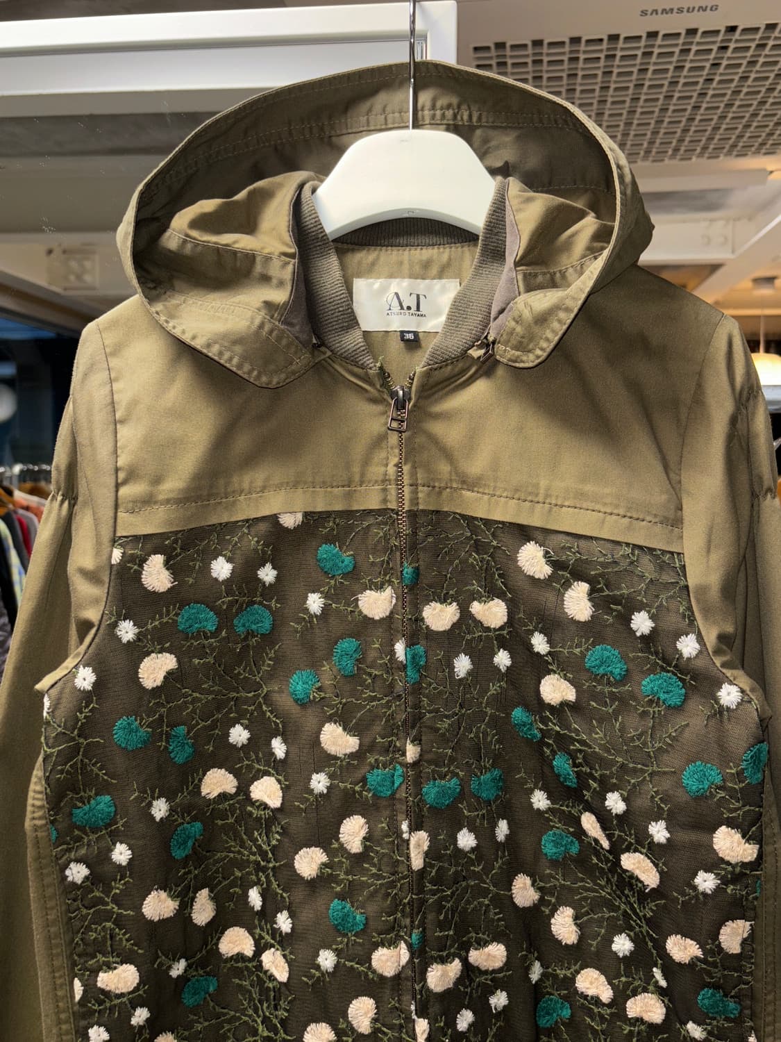 아츠로 타야마 자수 밀리터리 자켓 상품이미지2