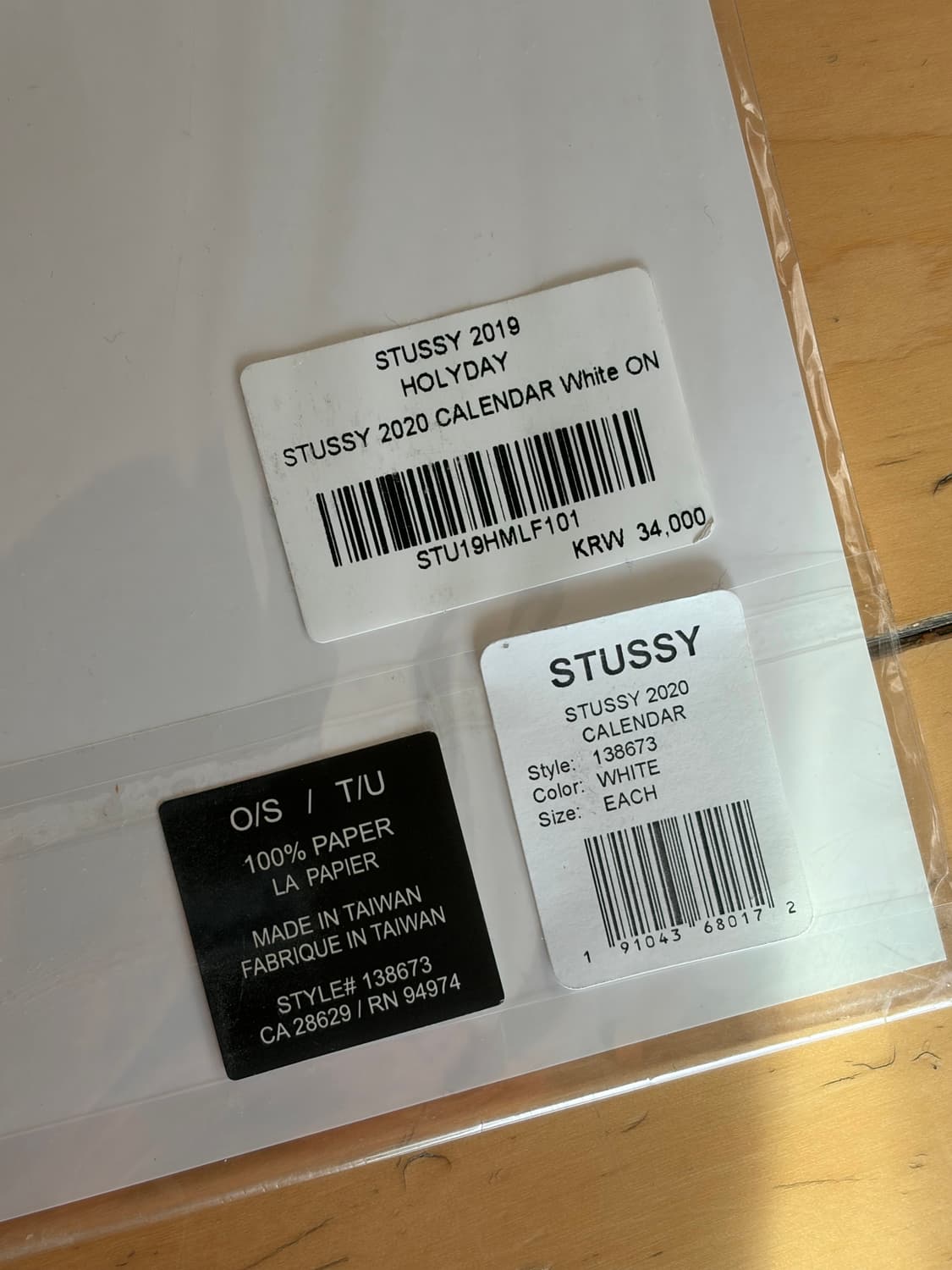 스투시 아트 포스터 달력 상품이미지4