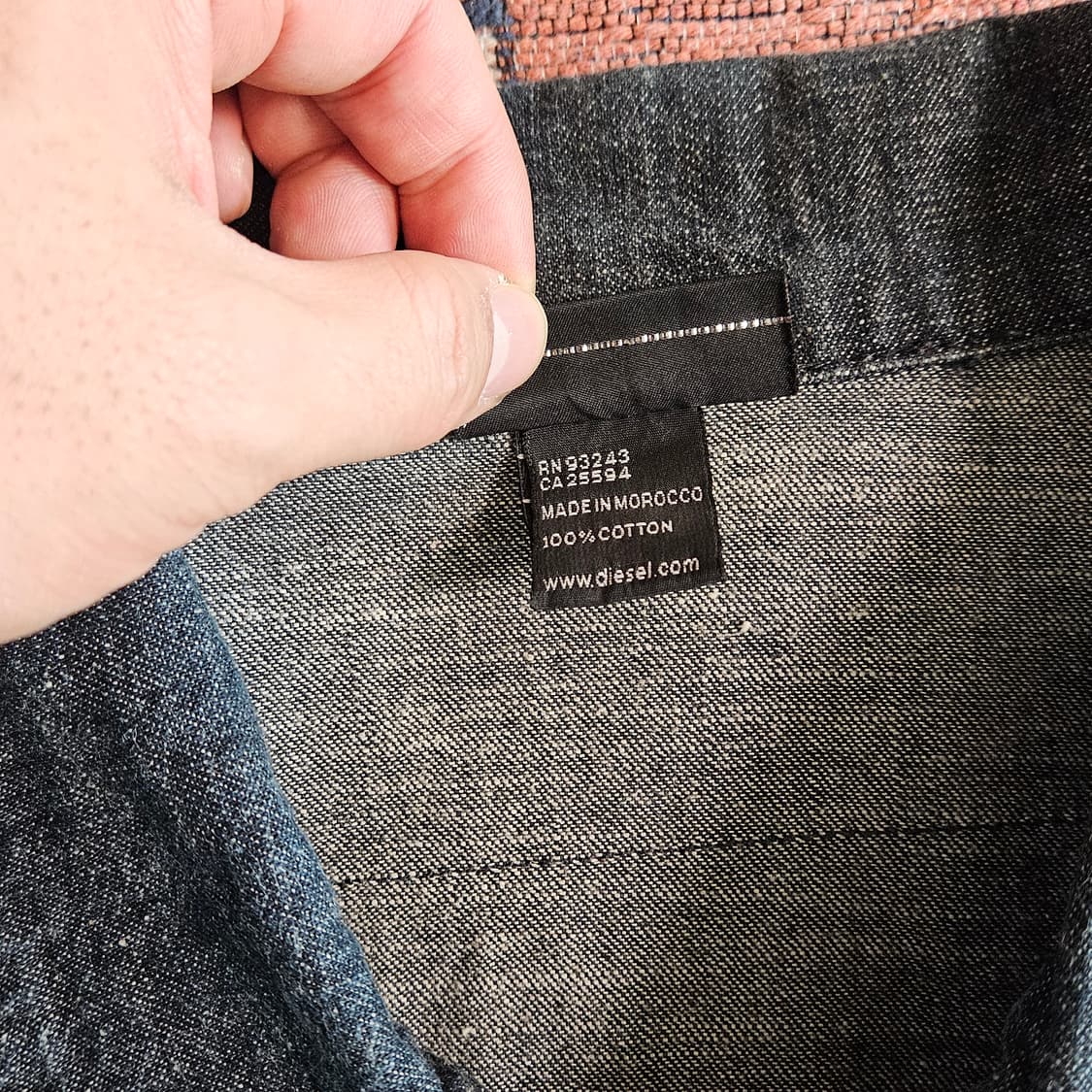 디젤 D.I.T 미니멀 데님자켓 / 아카이브 피스 상품이미지4