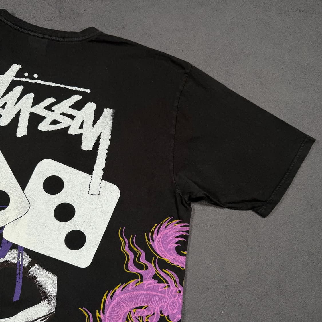 Stussy 스투시 스트라이크 피그먼트 다이드 반팔 상품이미지6