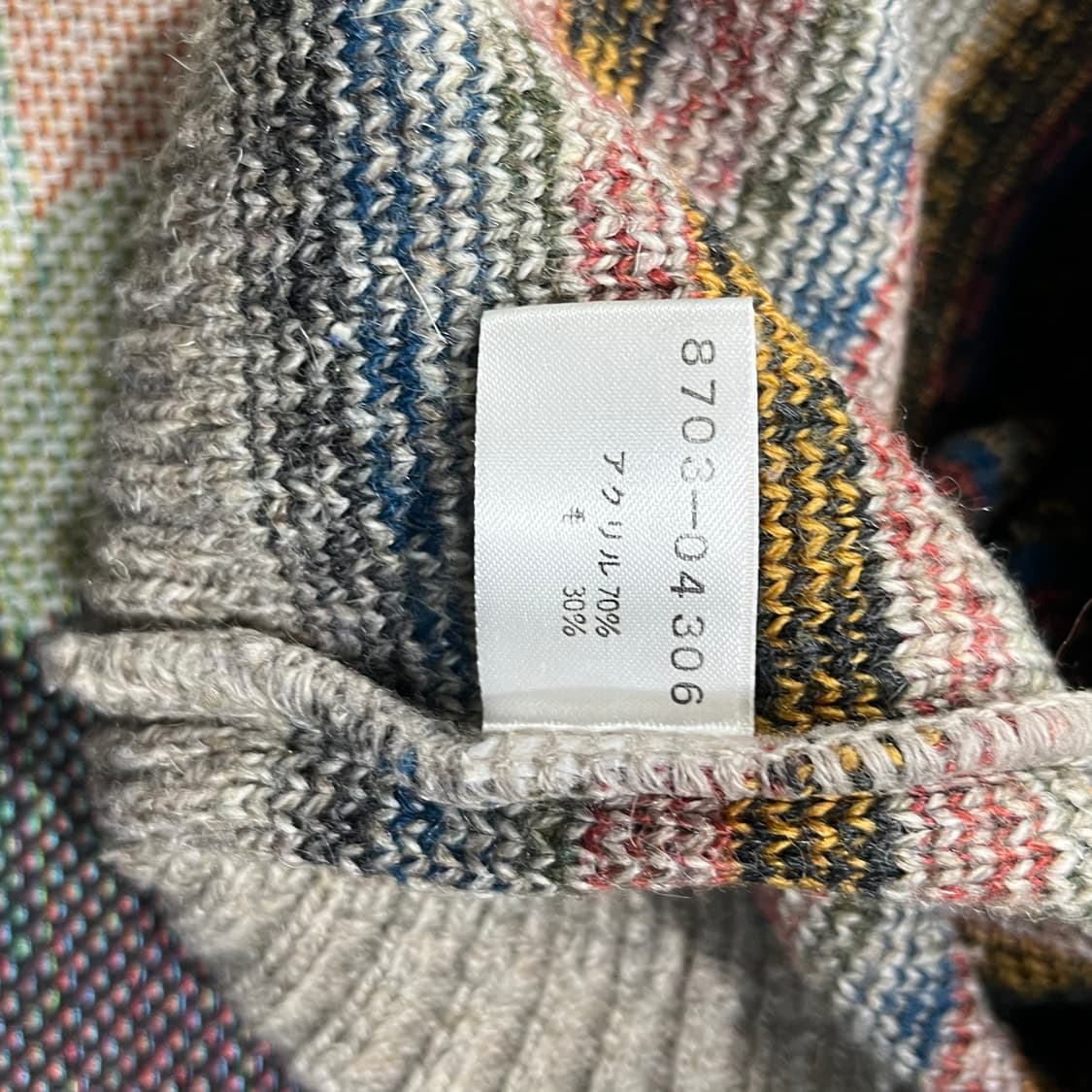 [OYC] 빈티지 페어아일 하프집업 니트 상품이미지5