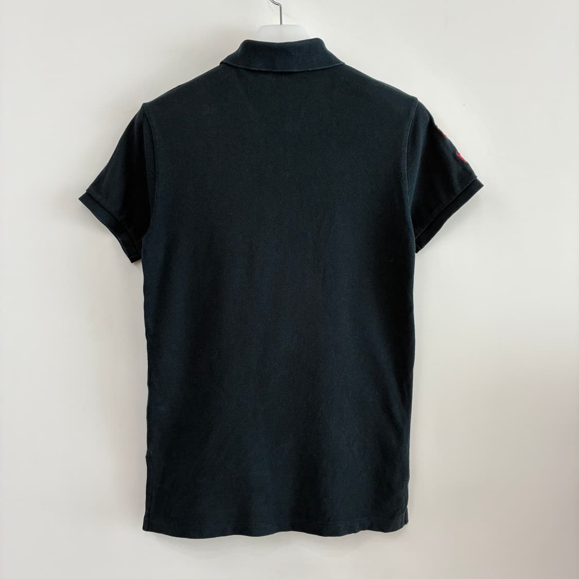 폴로 랄프로렌 레드 빅포니 블랙 카라 반팔 티셔츠 상품이미지3