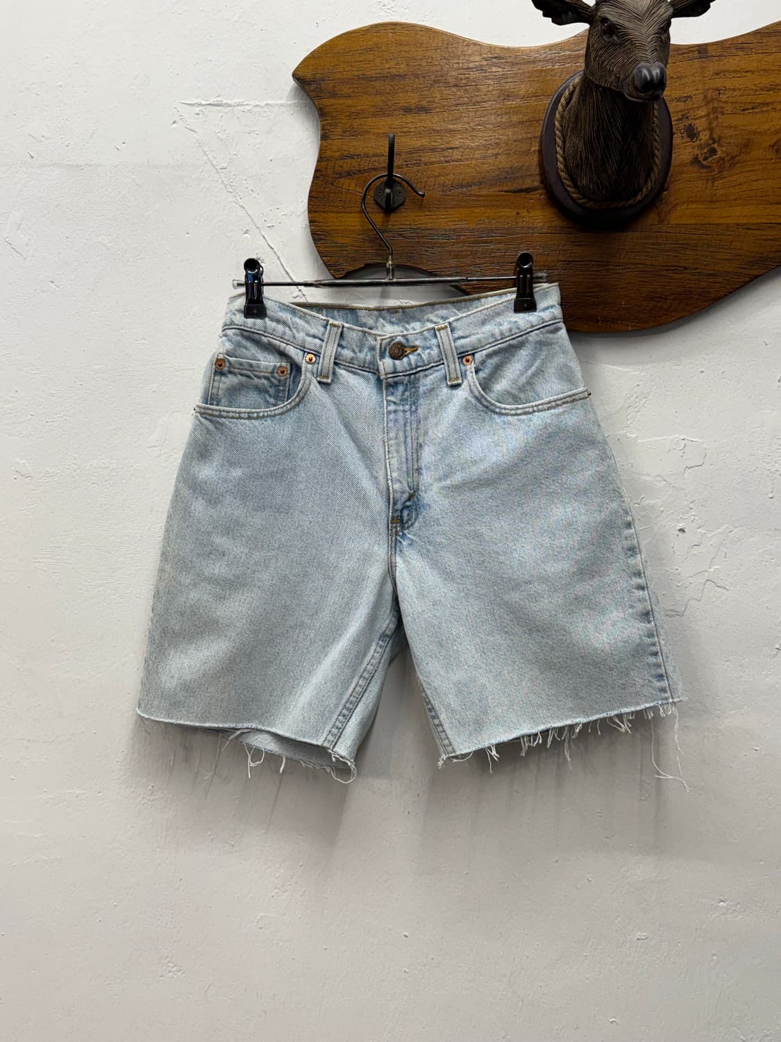 90s USA Levi’s 550 Denim Shorts 상품이미지4