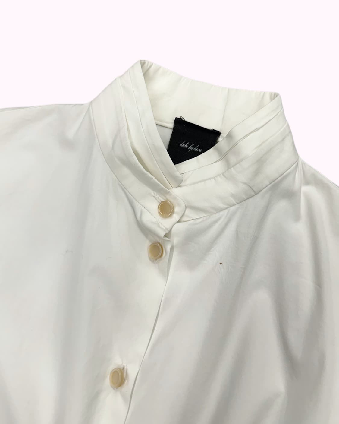 KUHO wool knit mixed blouse 상품이미지4