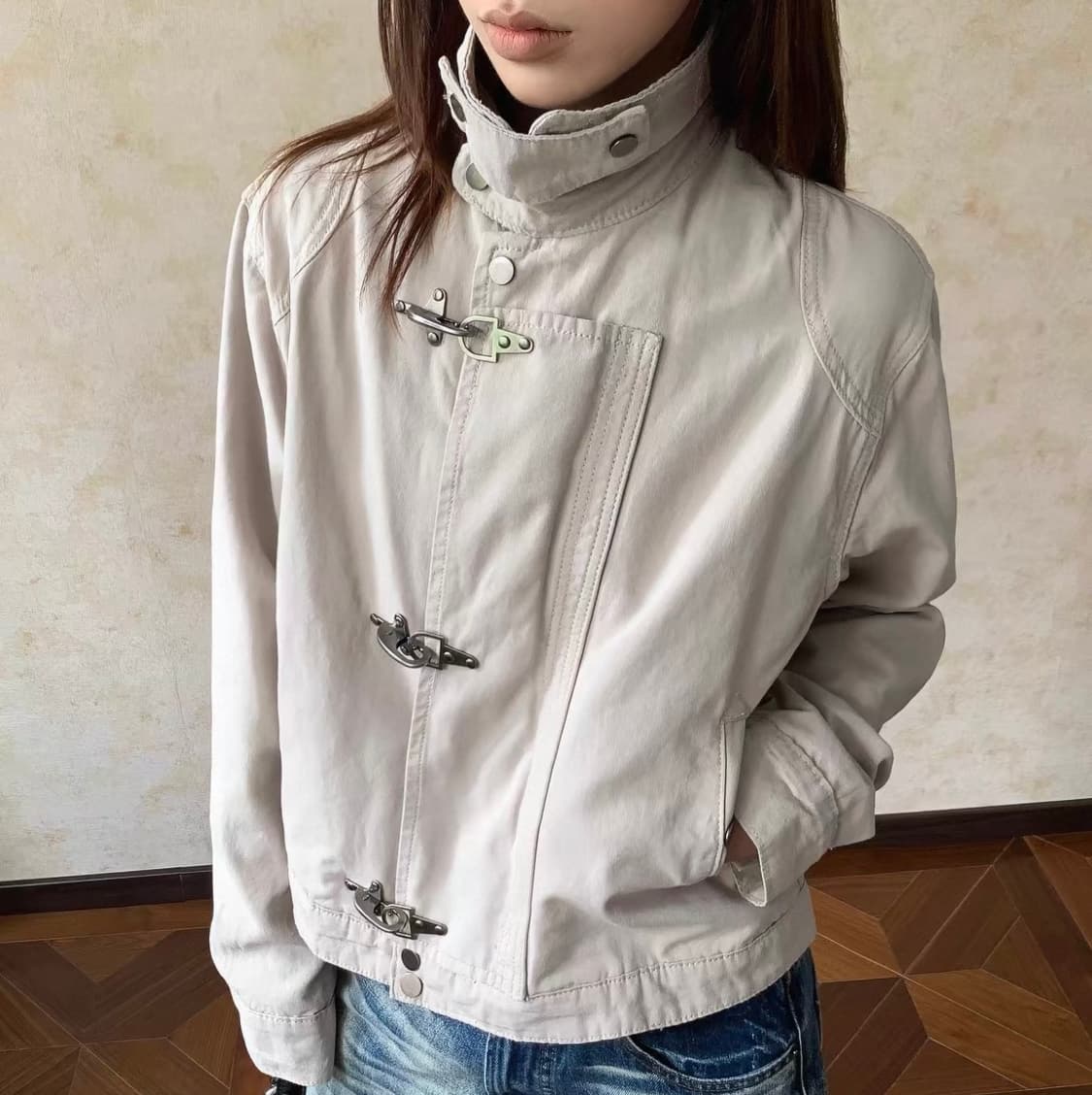 빈티지 하이넥 자켓M 상품이미지1
