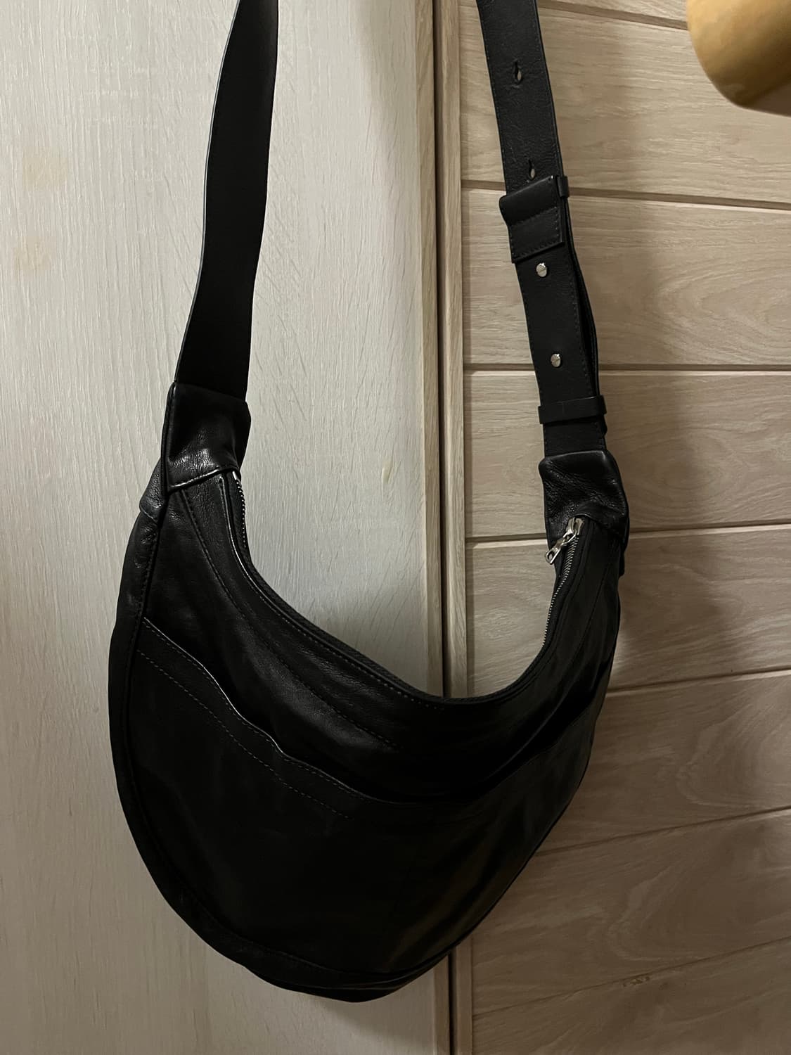 엔벨로프 이태리 레더 호보백 상품이미지3