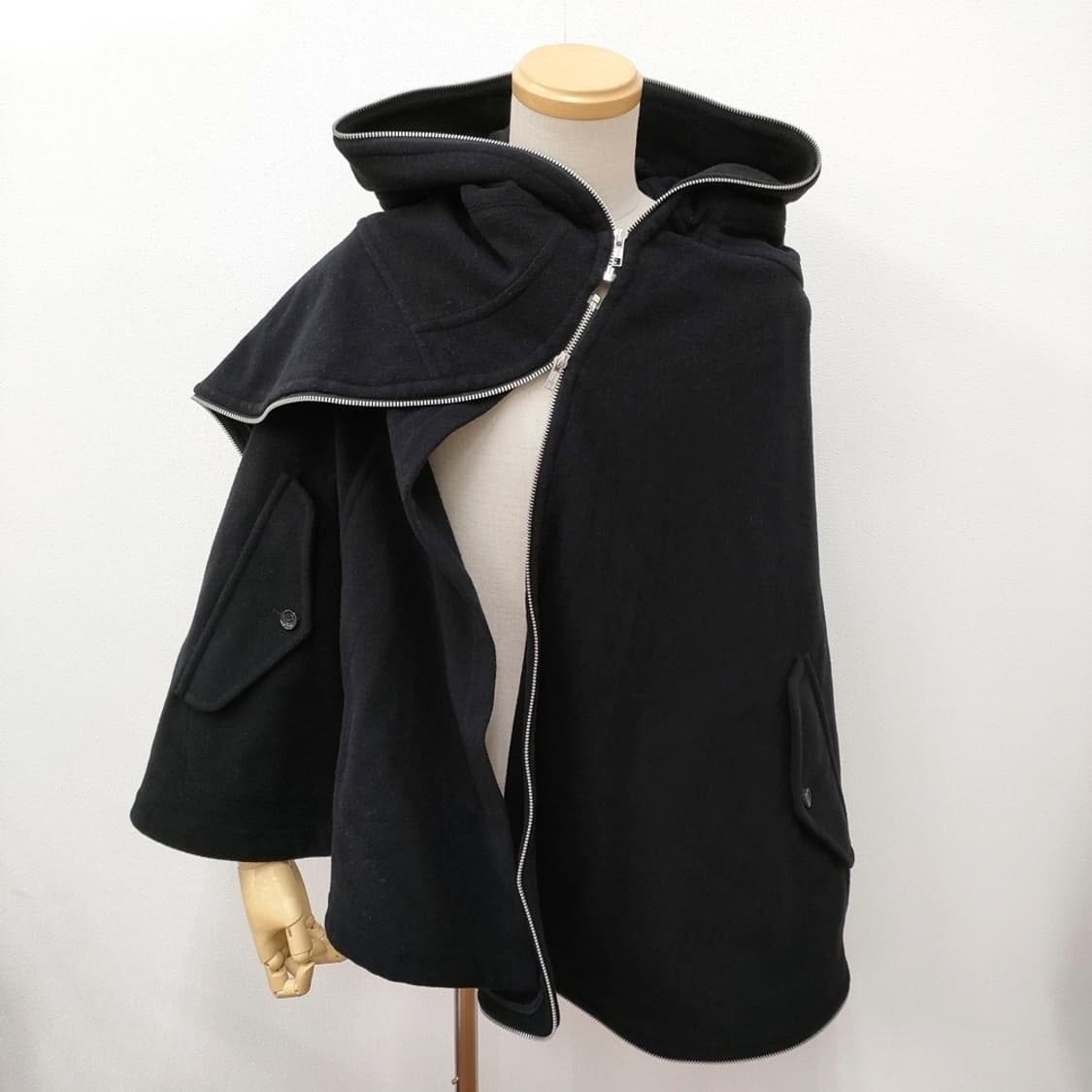 comme des garcons zipper poncho cape 상품이미지1