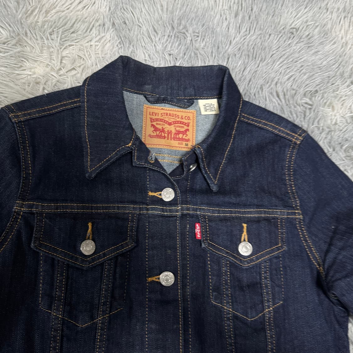 리바이스 데님 트러커자켓 여성 M사이즈 상품이미지2