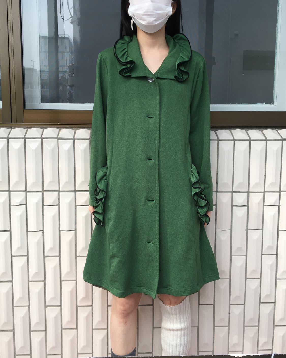 Frill point coat 상품이미지8