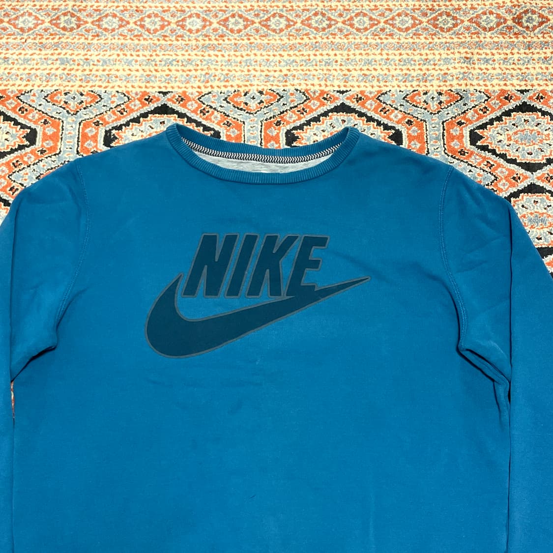 나이키 빅로고 블루 맨투맨 남성XL 상품이미지2