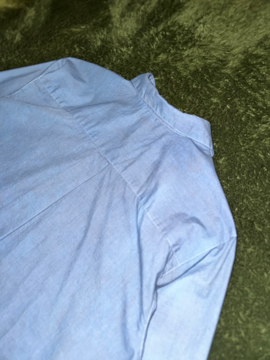 High Gate 하이게이트 재팬 핸드 다잉 엠브로이더리 셔츠 인디고 상품이미지8