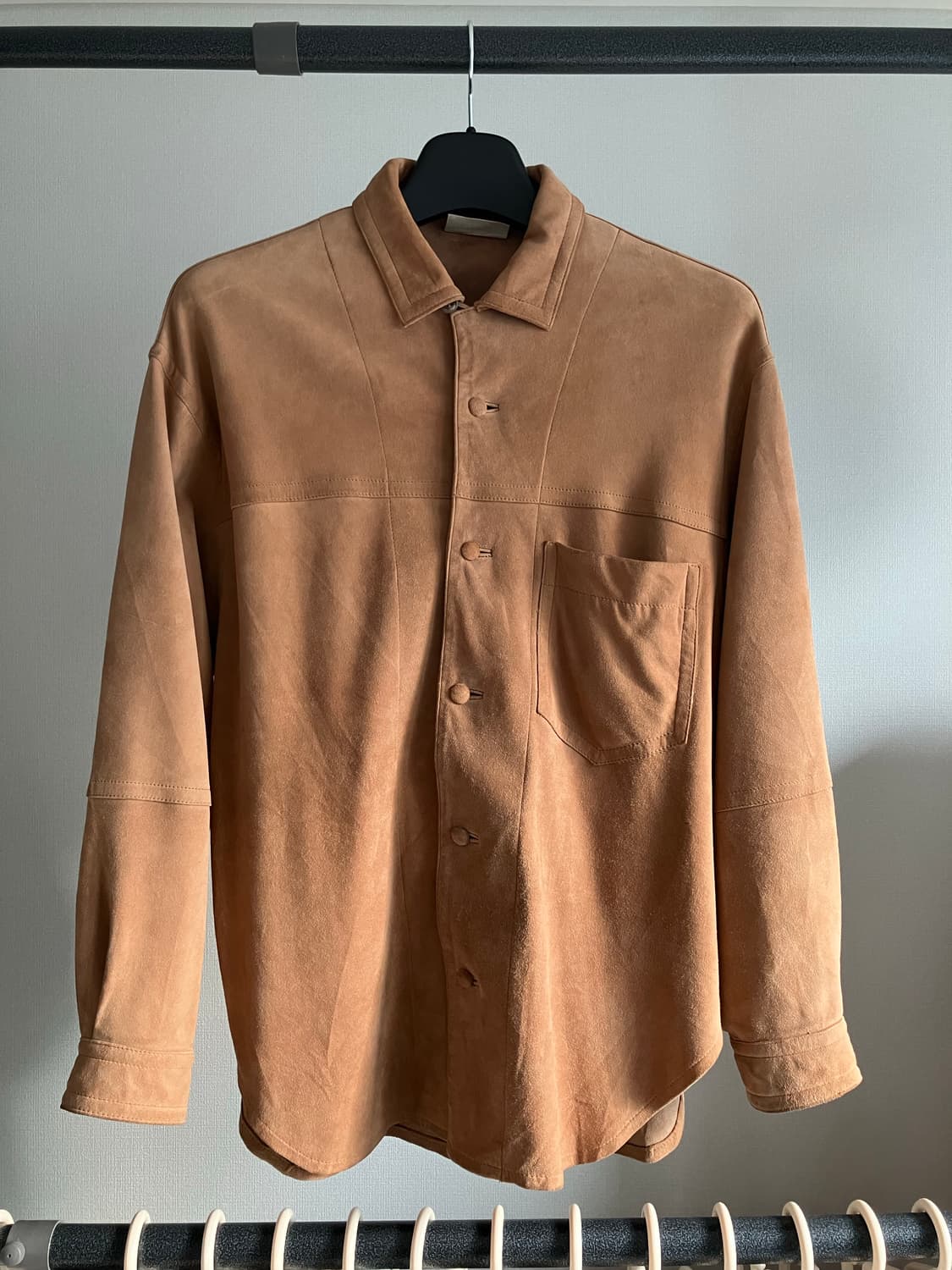 Issey Miyake hai sporting gear 스웨이드 셔츠 상품이미지2