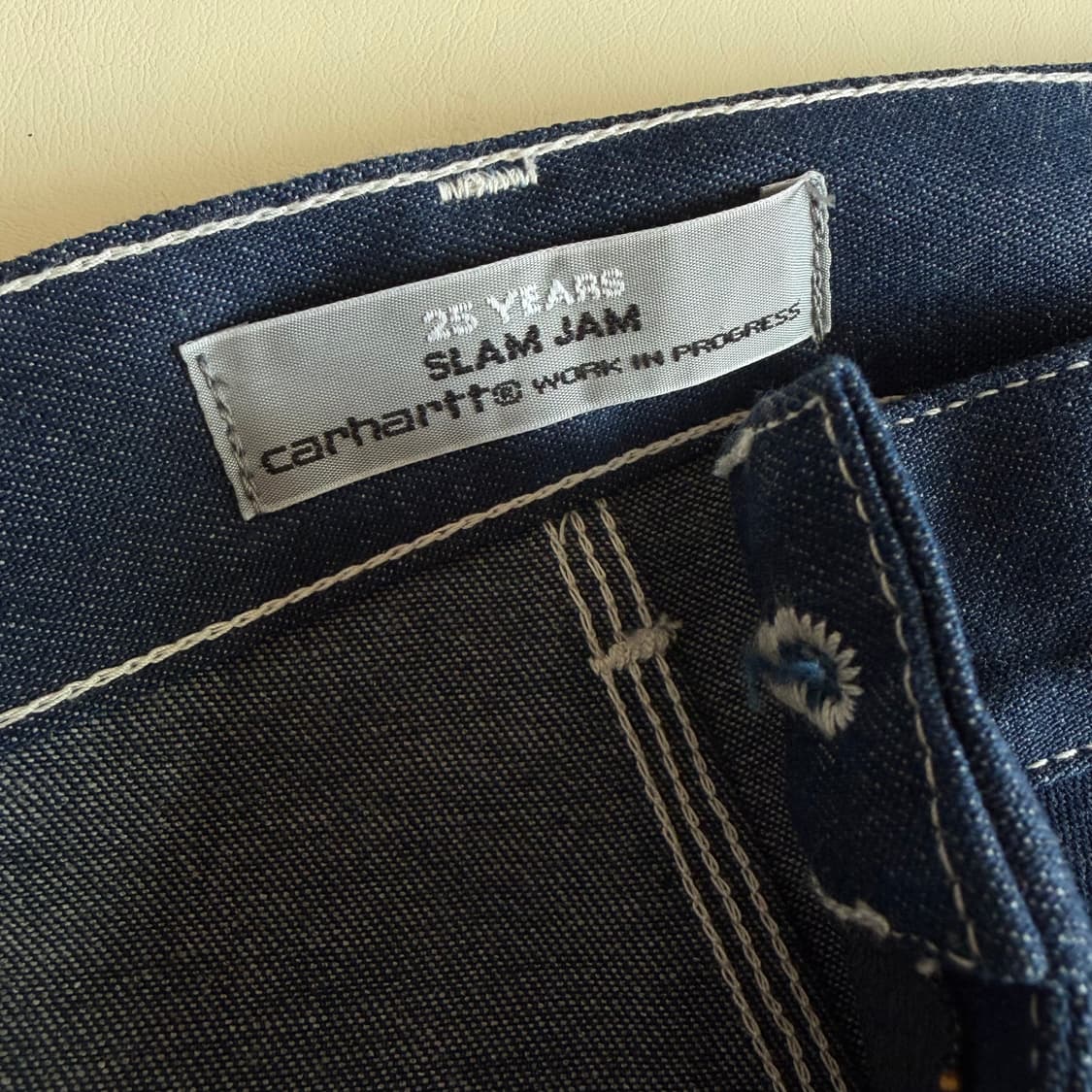 [새상품] Carhartt x Slam Jam 칼하트 x 슬램잼 데님 3 상품이미지5