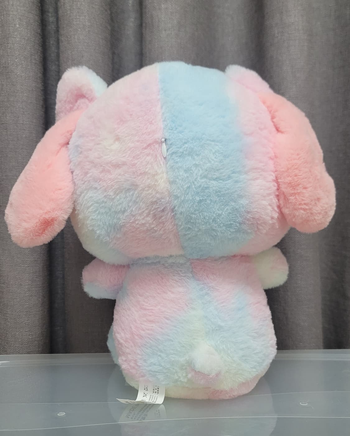 산리오 마이멜로디 판다 인형 중형 레인보우 그라데이션 봉제인형 뽑기 상품이미지2