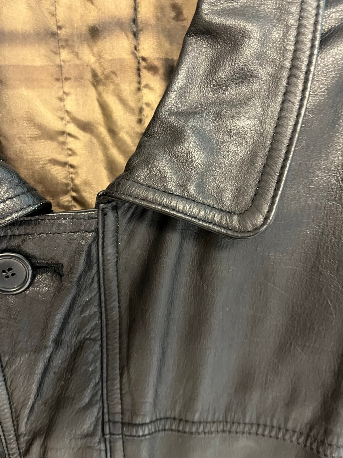 빈티지 소가죽자켓 상품이미지4
