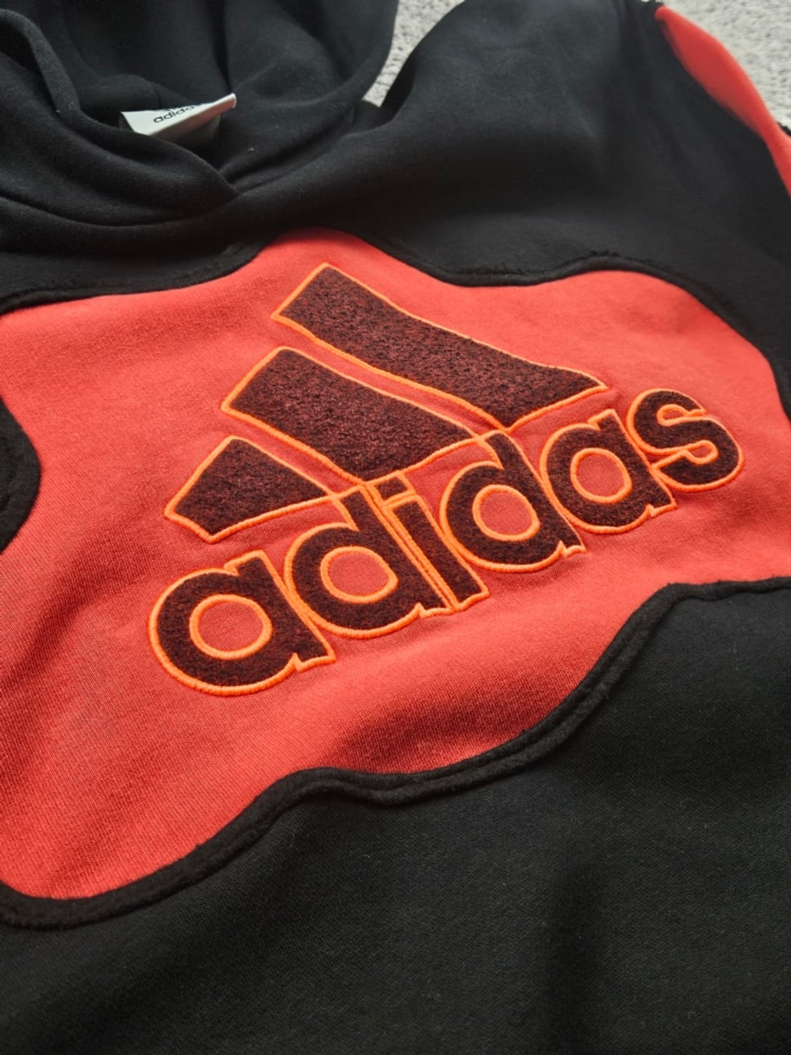 아디다스 아플리케 커스텀 스웻 후드 티셔츠 ( M 추정 ) / 9351 상품이미지9