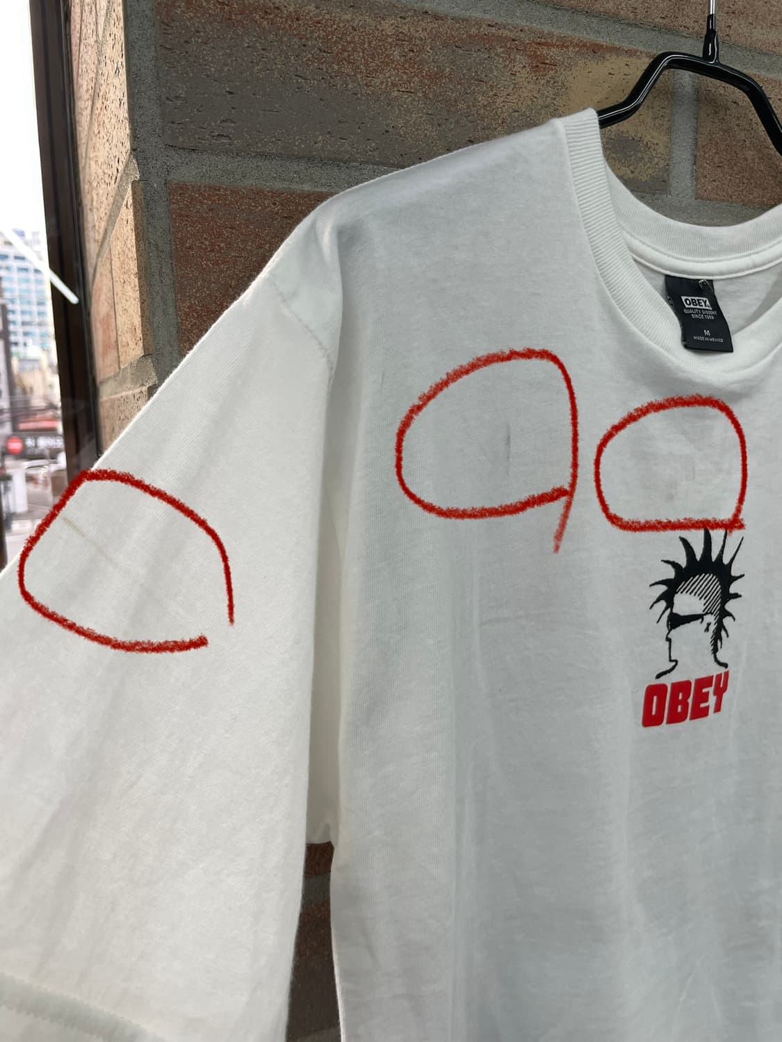 OBEY 프린팅 반팔 티셔츠(데드스탁) 상품이미지10