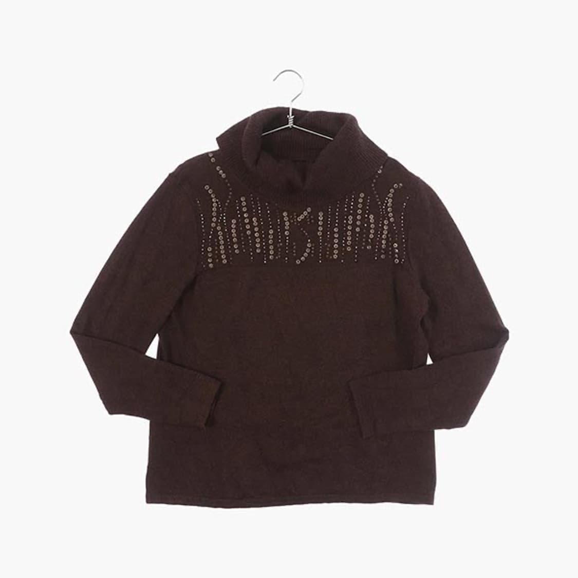 HAGGAR 터틀넥 베이직 니트 스웨터 L / USA  상품이미지1