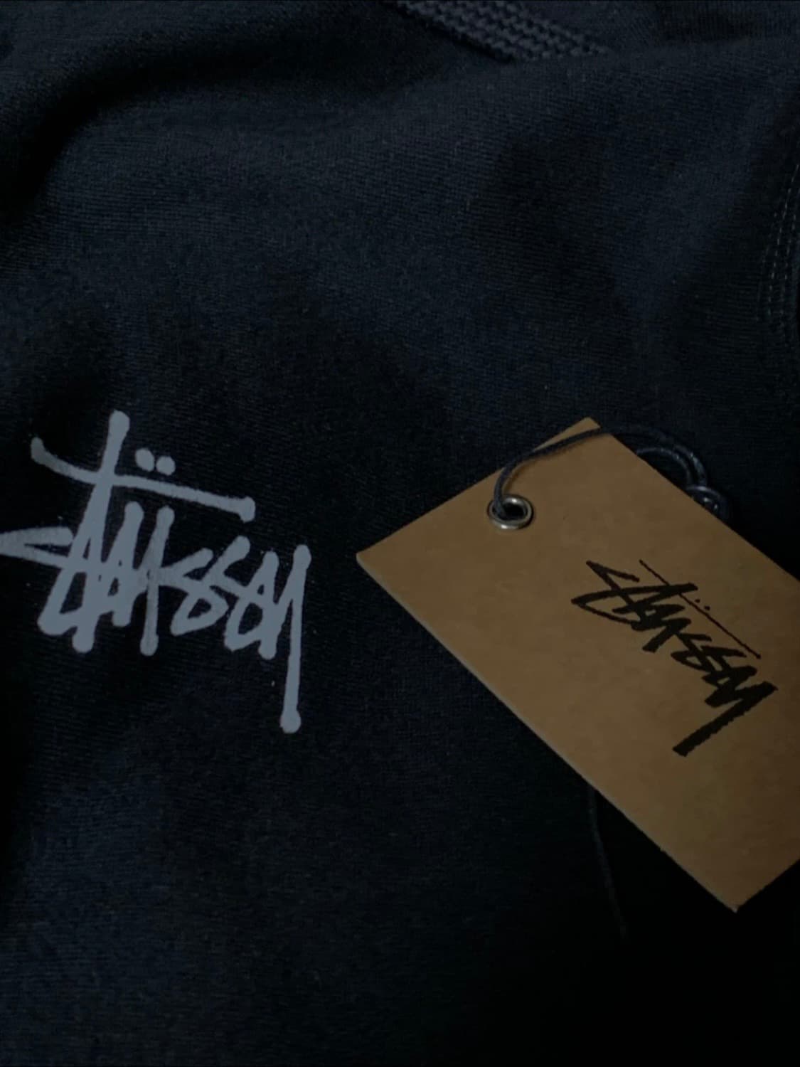 (병행수입 정품) 스투시 기모 후드집업 m 상품이미지1