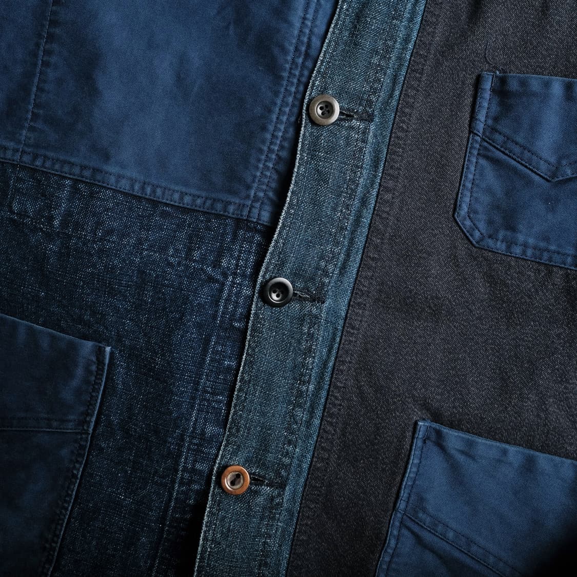 AUBERGE 오베르주 패치워크 프렌치 워크자켓 42사이즈 상품이미지6