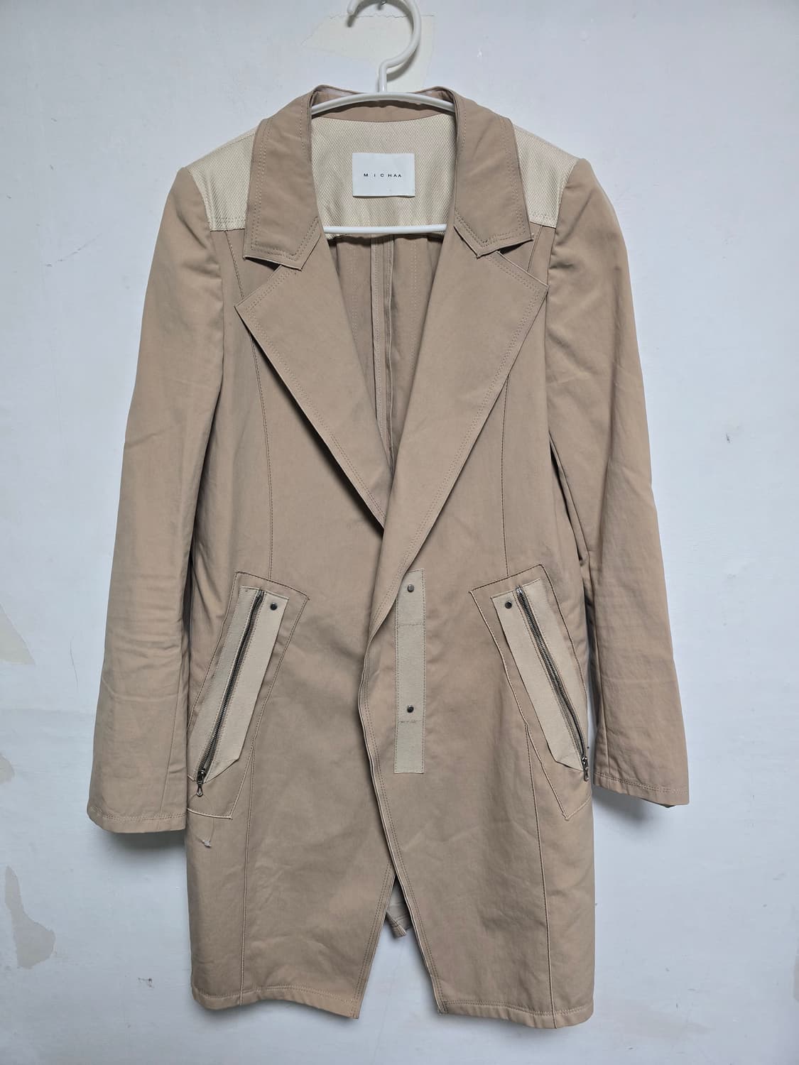 MICHAA 베이지 여성 자켓 85-160 (새상품)
 상품이미지4