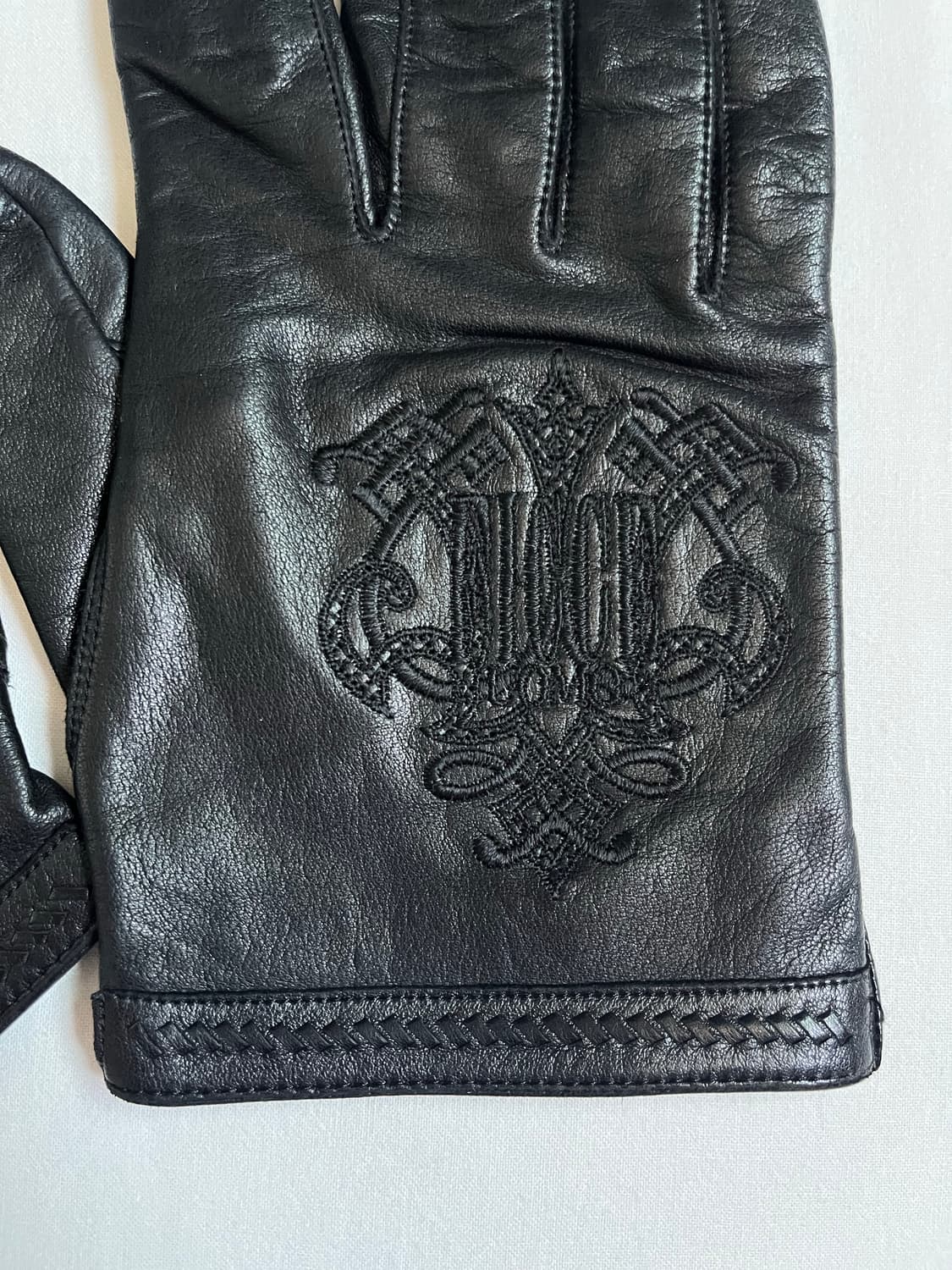FICCE Embroidered Leather Gloves 상품이미지6