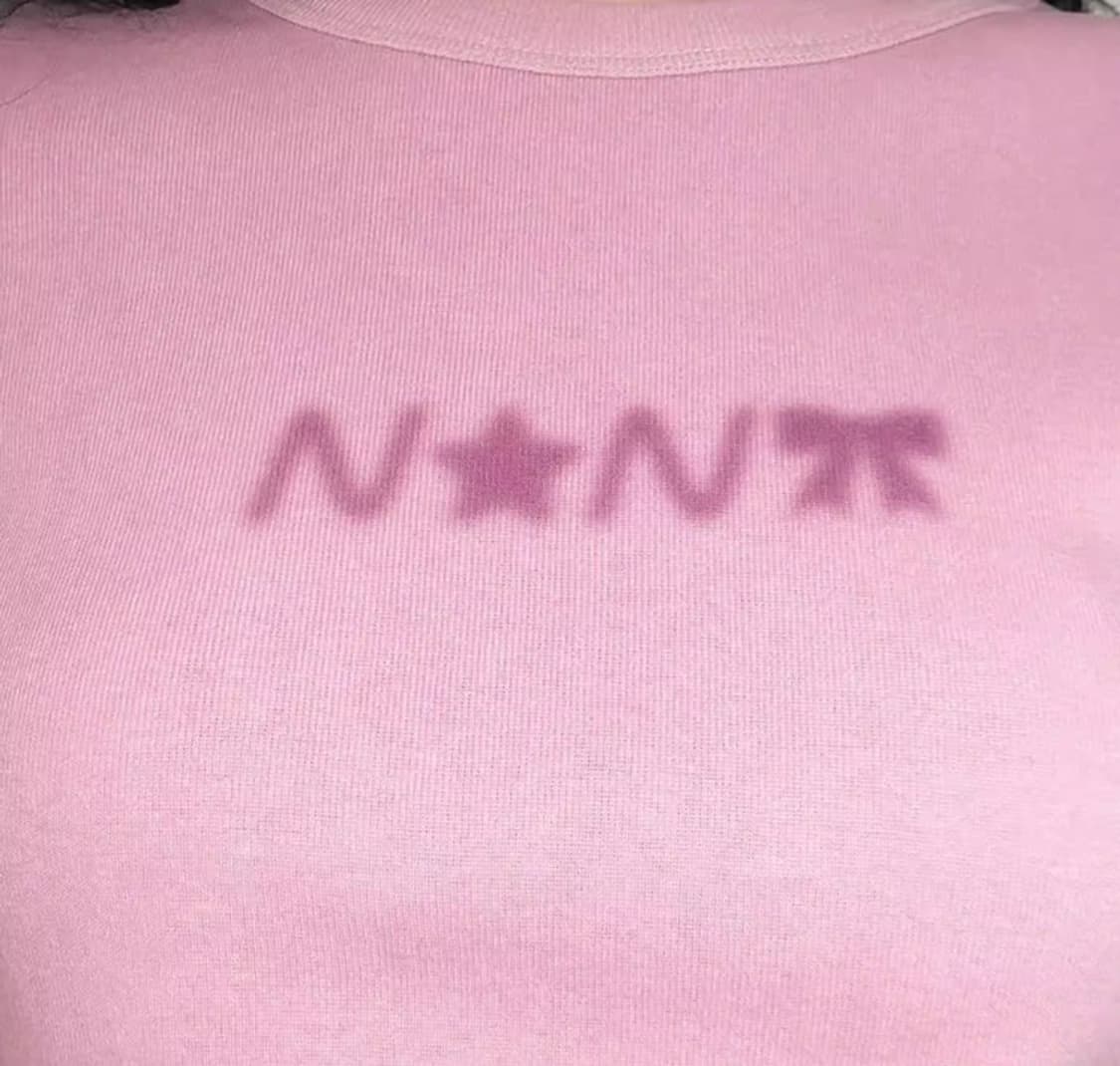 LOGO PIGMENT T-SHIRT - PINK 상품이미지2