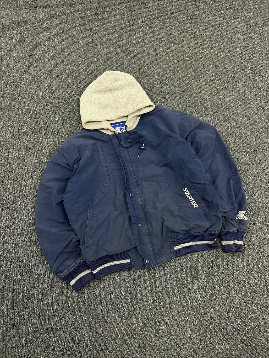 M) 90s STARTER 올드스쿨 스트릿 후드 자켓 상품이미지1