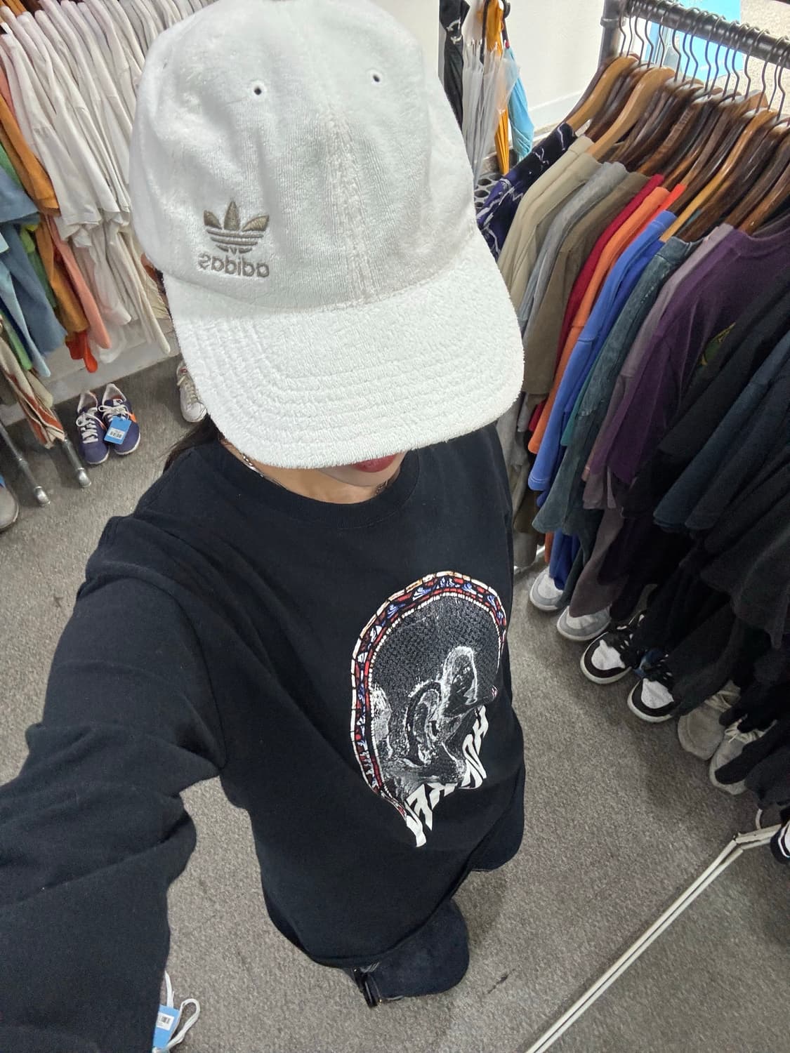 00s 아디다스 테리소재 볼캡 상품이미지1