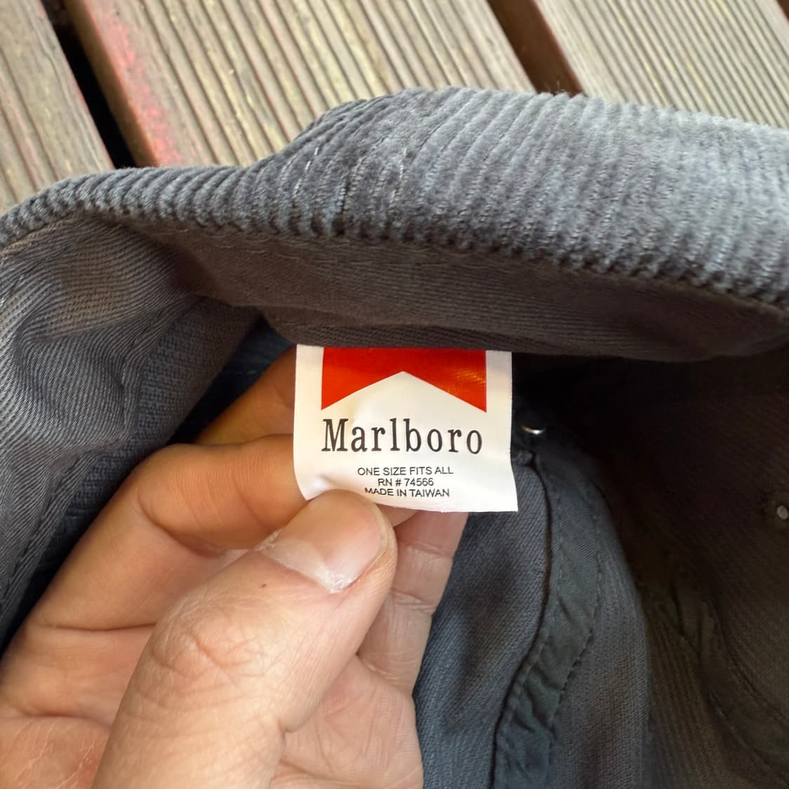 말보로 차콜/레드 캡 상품이미지4