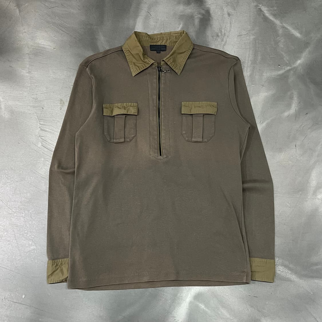  밀리터리 반집업 카라티 y16282 상품이미지1