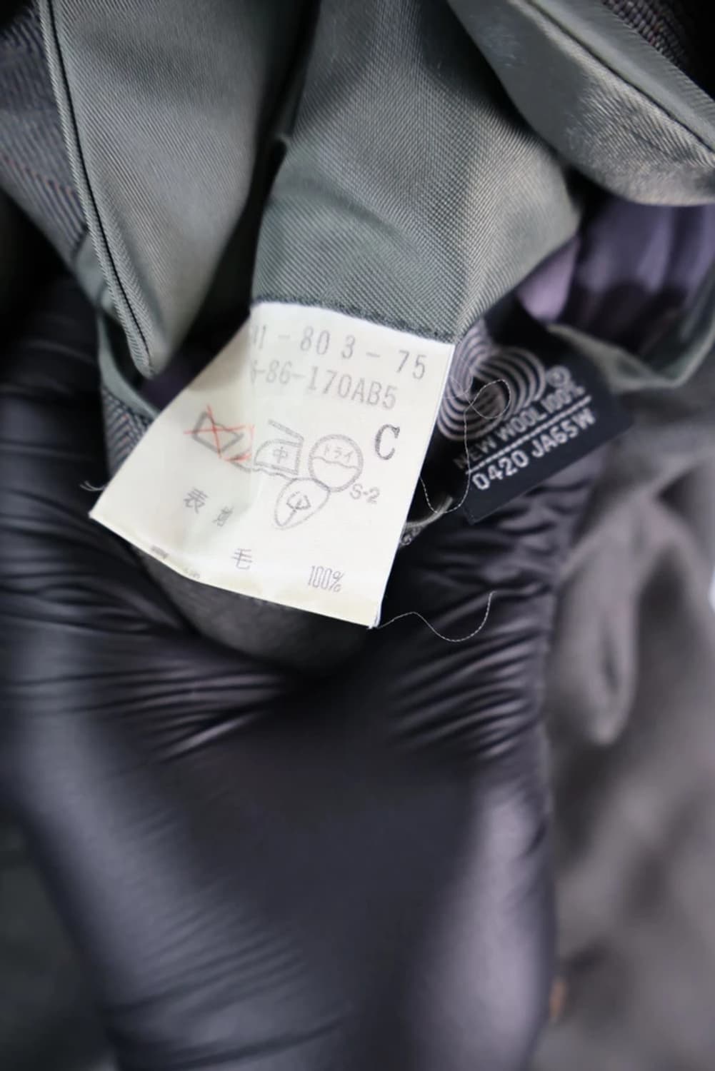 버버리 클래식 그레이 울 블레이저 자켓 상품이미지7