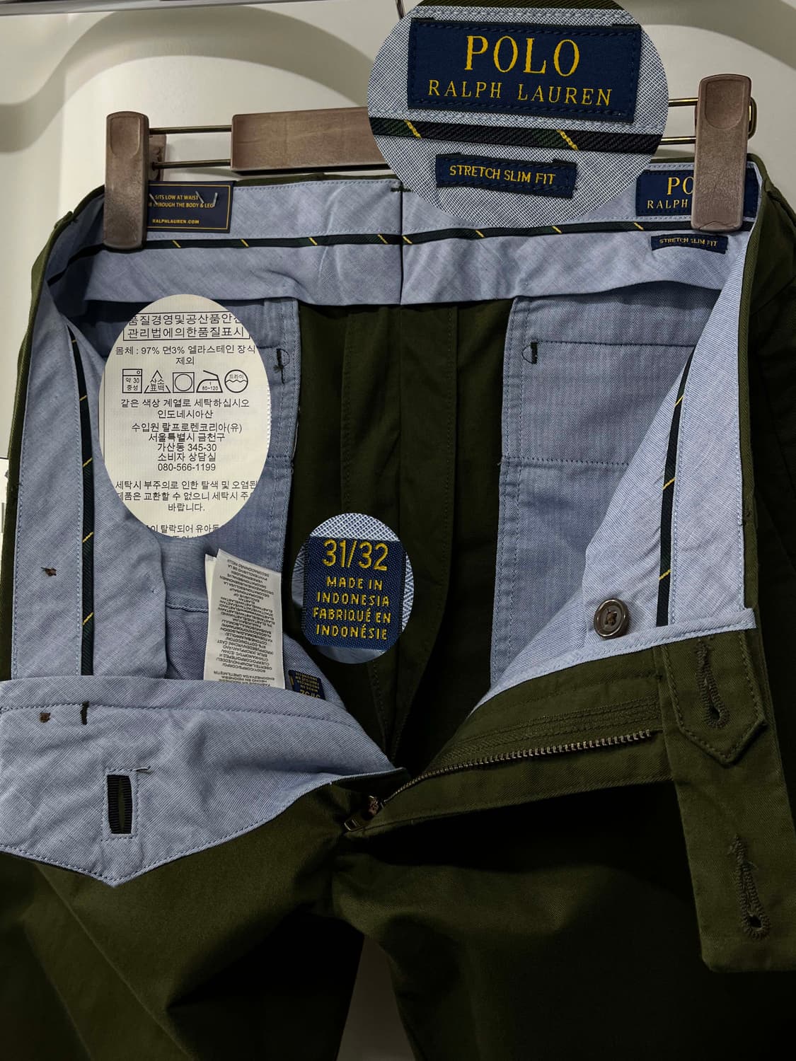 폴로 랄프로렌 로얄그린 트라우저 치노 팬츠 상품이미지3