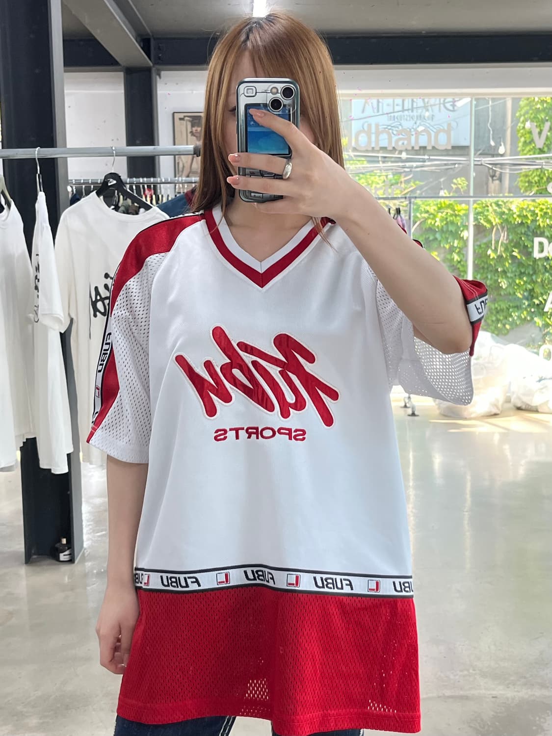 FUBU 90s 올드스쿨 빅로고 져지 상품이미지1