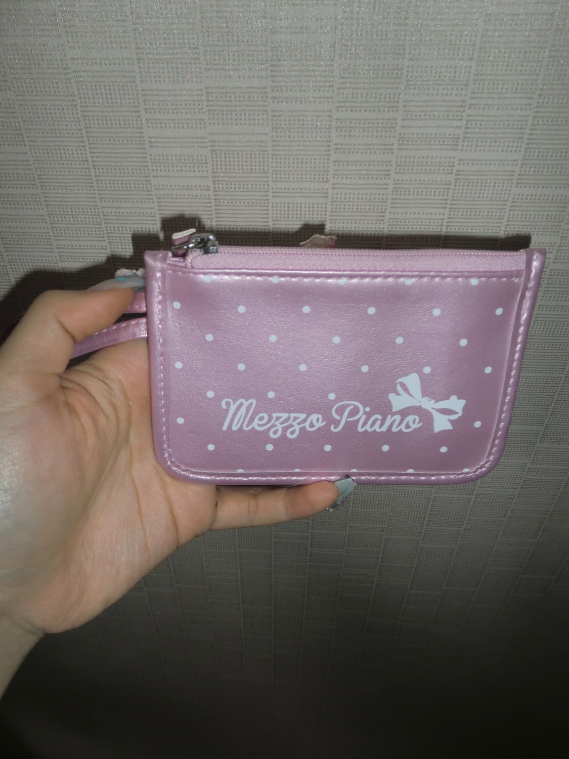 메조피아노 도트 카드 반지갑 빈티지 히메갸루 러블리 로걀 상품이미지2