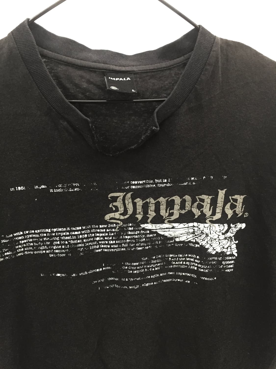 Impala punk mood lettering t-shirt  상품이미지4