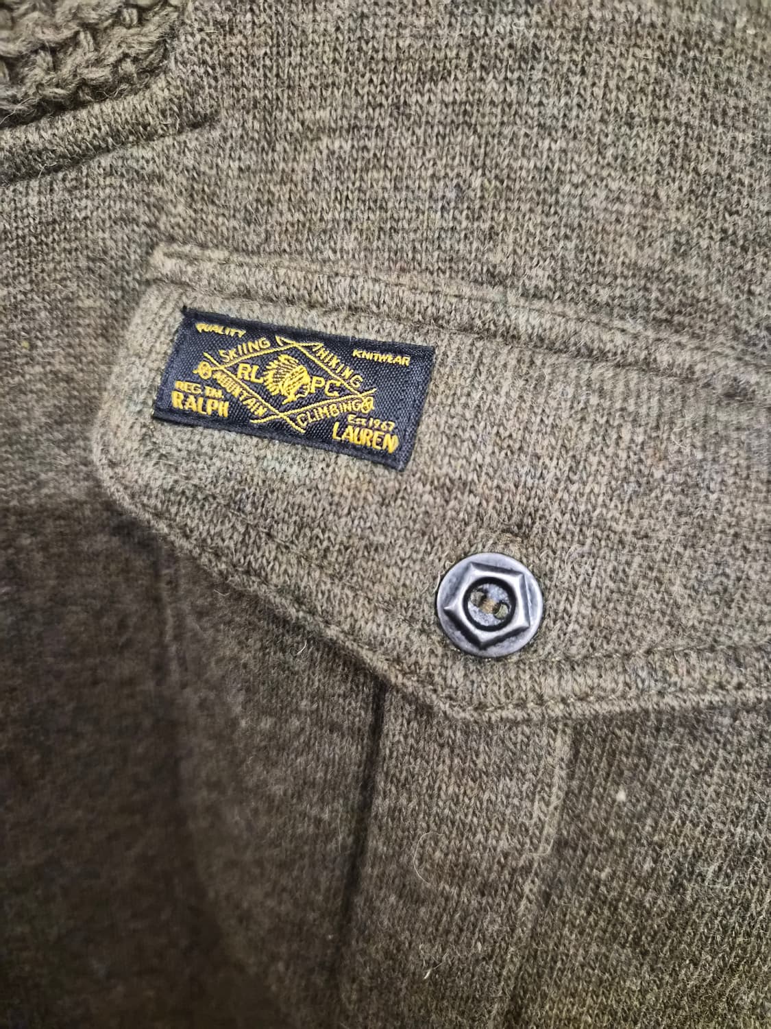 L) 폴로 랄프로렌 숄카라 니트 팝니다 상품이미지4