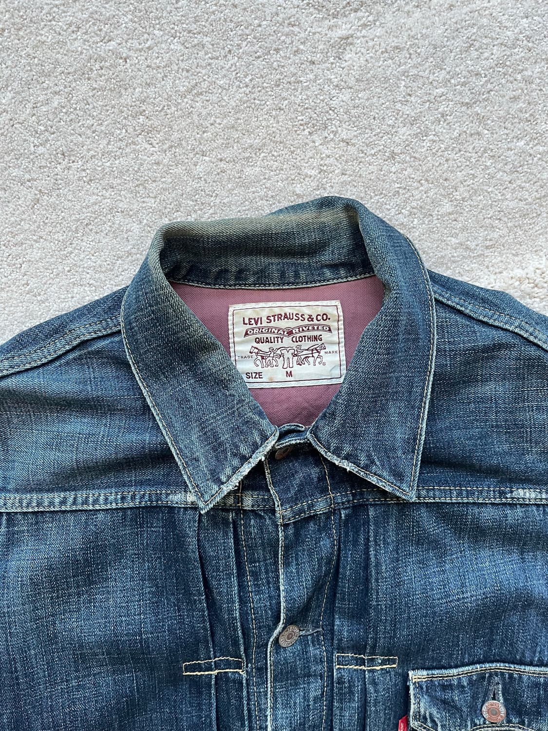 Levi’s Japan 1st Type 데님 자켓 상품이미지3