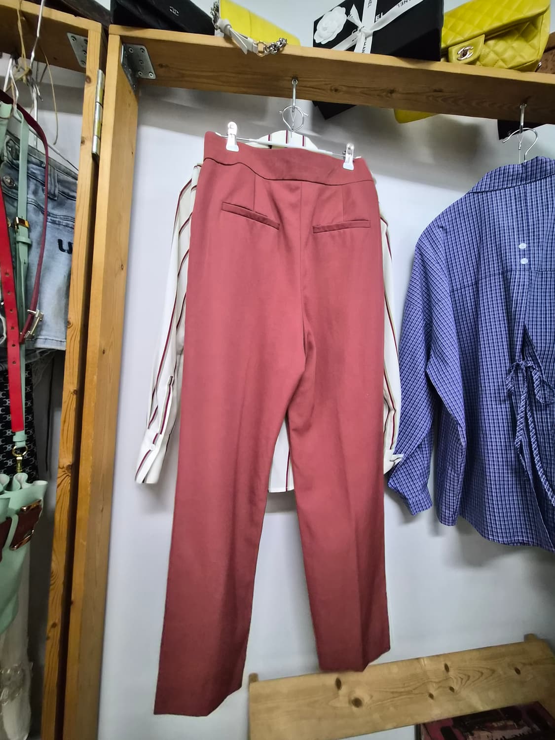 잇미샤스트라이프 셔츠. 미샤춘추슬랙스 상품이미지10