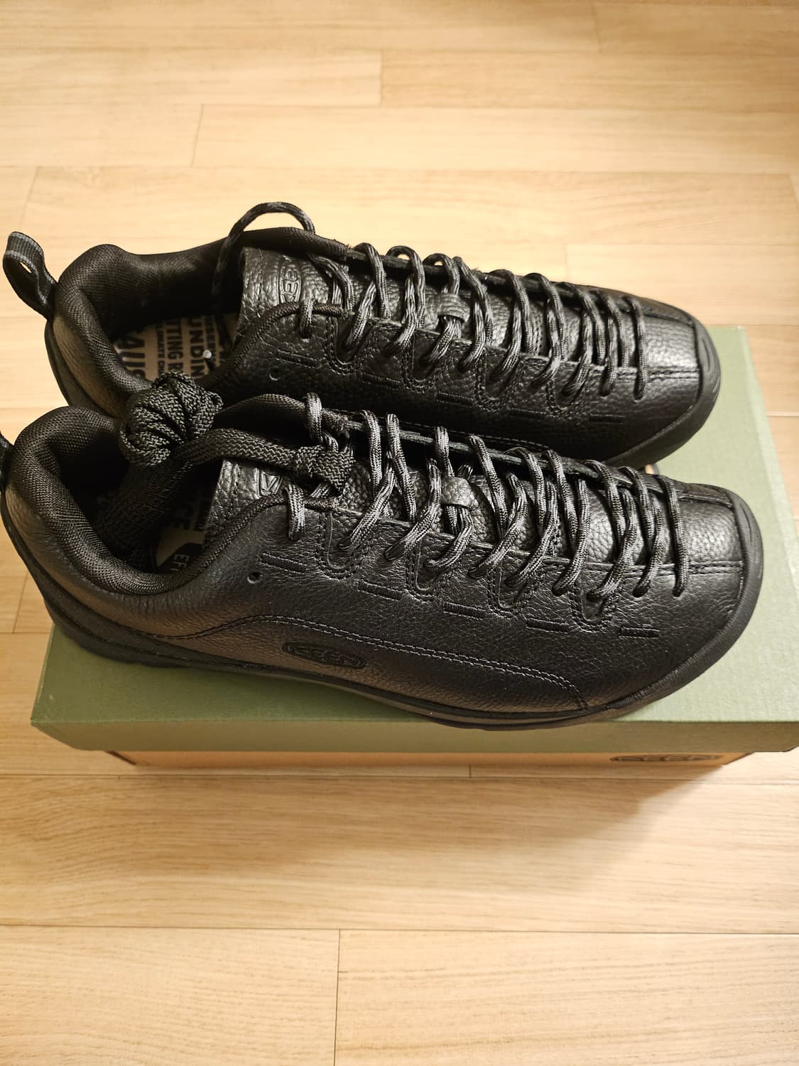 [270] keen 킨 재스퍼 블랙 스무스 레더 새상품 상품이미지4