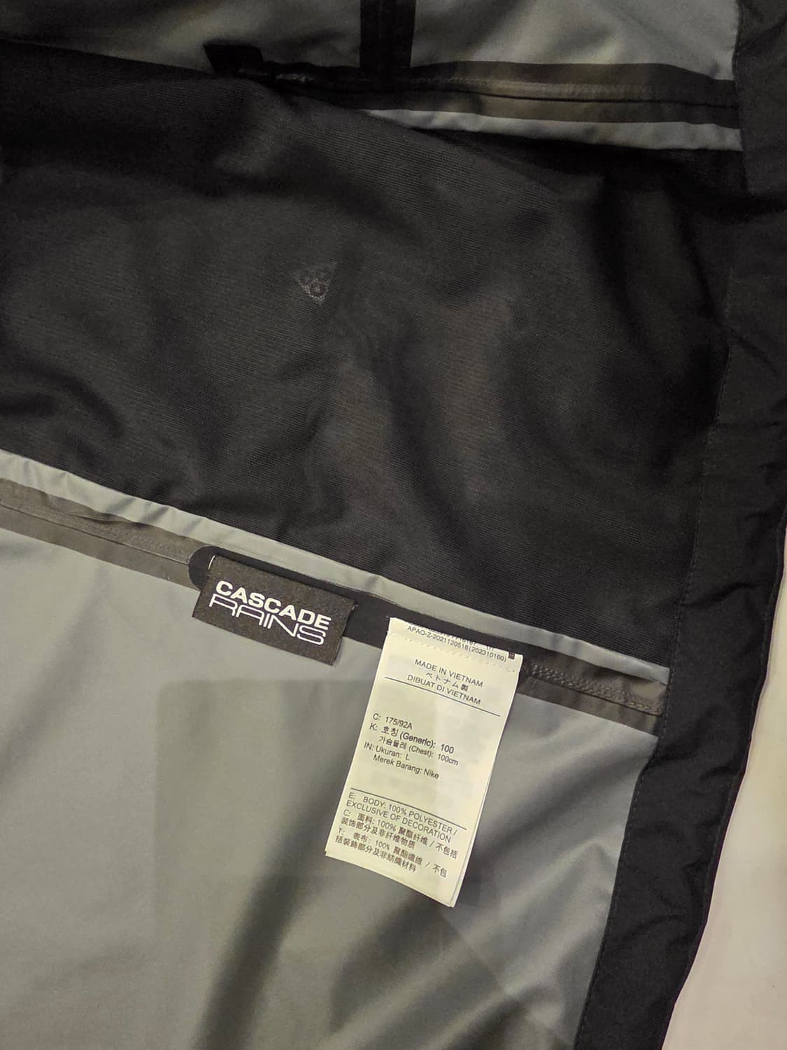 acg 캐스케이드 바람막이 상품이미지5