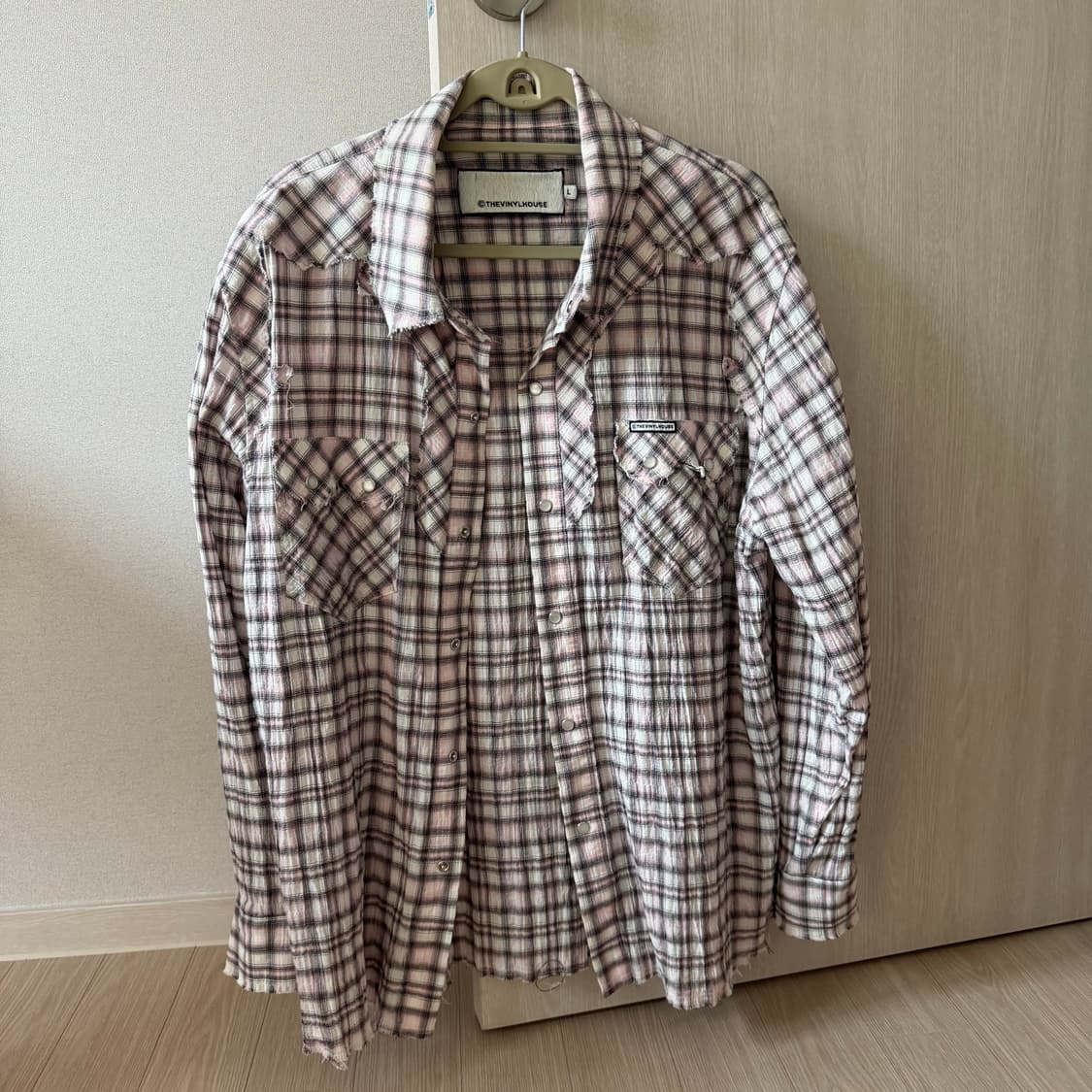 더바이닐하우스 WESTERN CHECK SHIRTS 웨스턴 체크 셔츠 상품이미지3