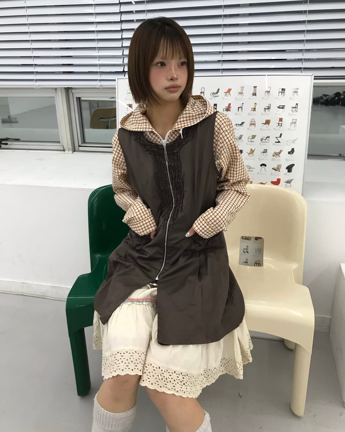 No .베이지 초코 한스푼 코디 Set 🍩 상품이미지2