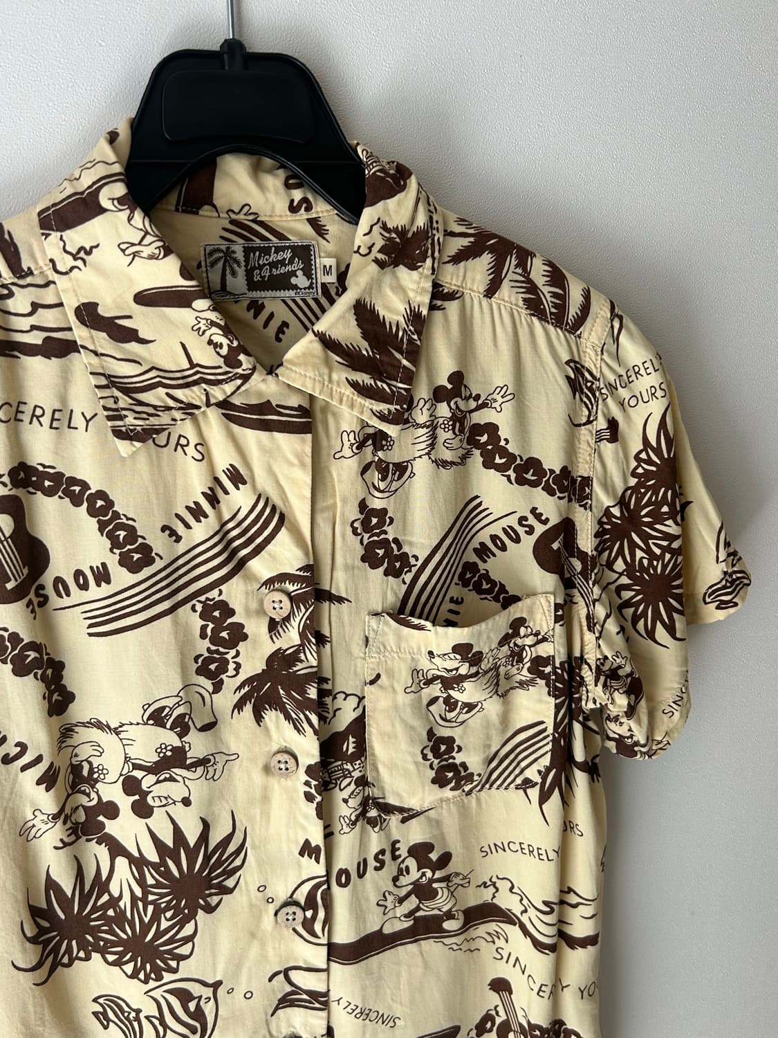 Disney 미키마우스 하와이안 셔츠 상품이미지2
