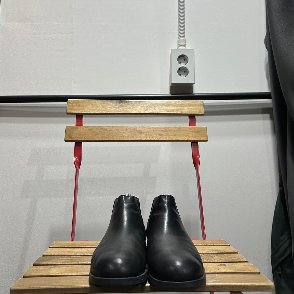 39 250) 캠퍼 부츠 여성 여자 부츠 보위 블랙 앵클 부츠  상품이미지2