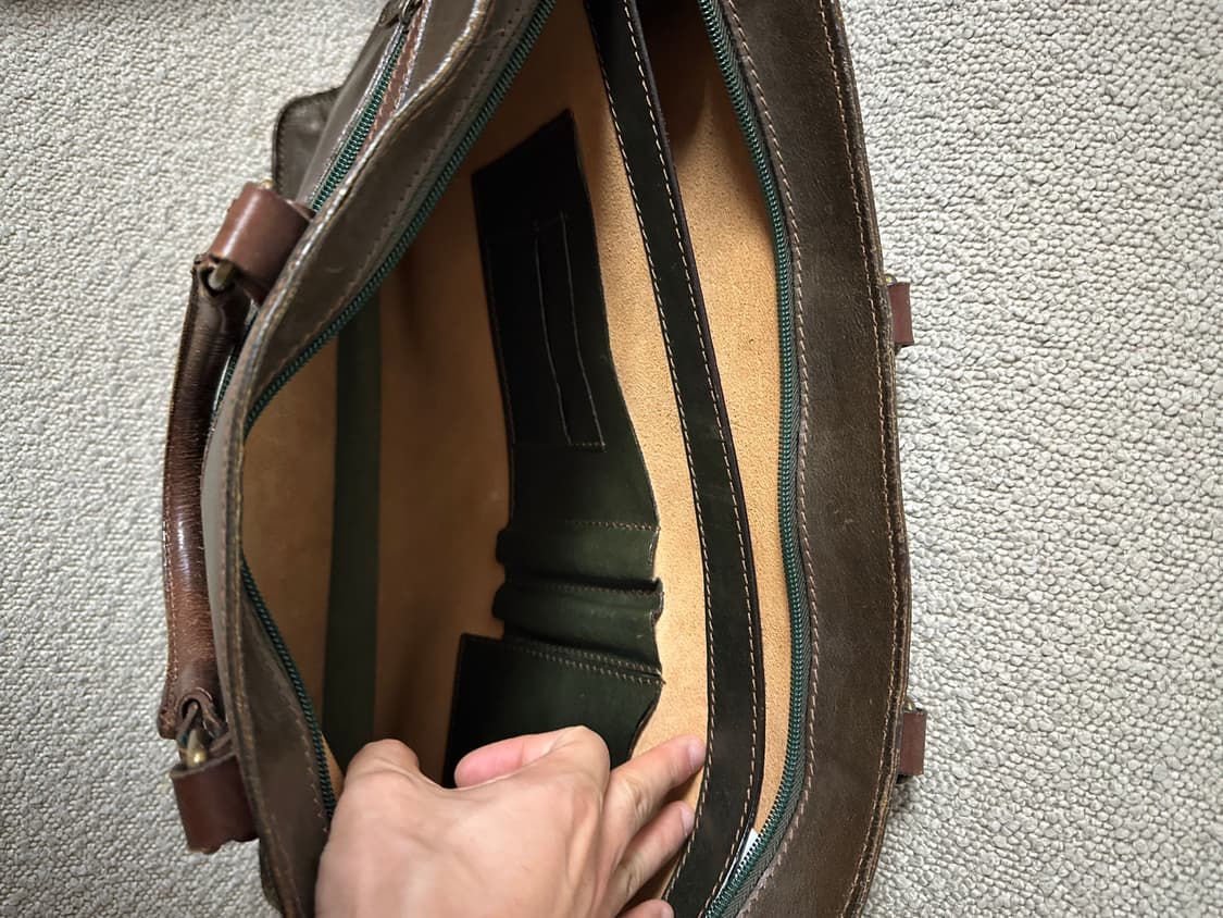 The Bridge Firenze 이태리 가죽 서류 가방 팝니다 상품이미지4