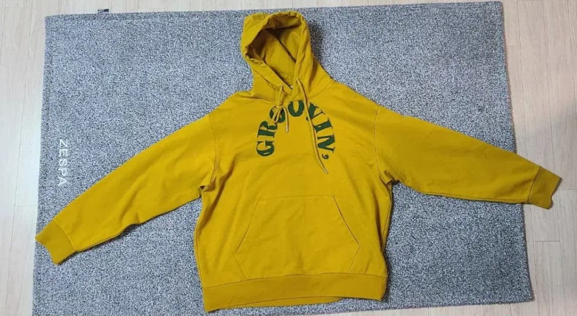 커스템옐로우 후드티 상품이미지1