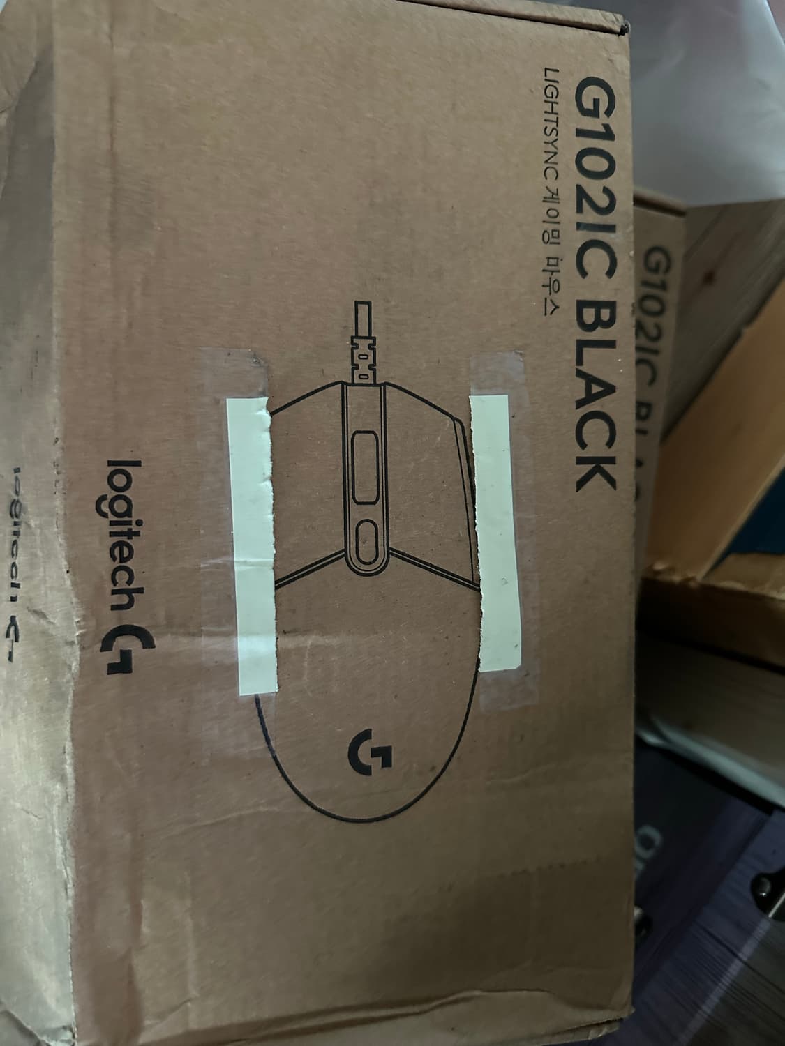 로지텍 G102IC LIGHTSYNC 게이밍 마우스 1개 새제품 판매 상품이미지4