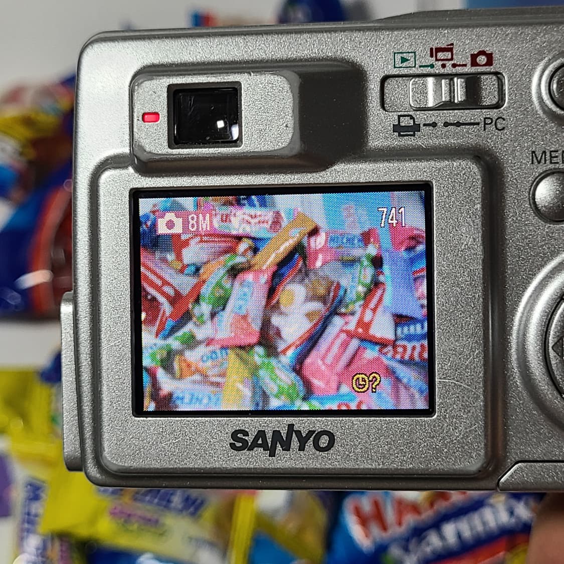 산요 작티 DSC-S4 빈티지 디카 디지털 카메라 상품이미지8