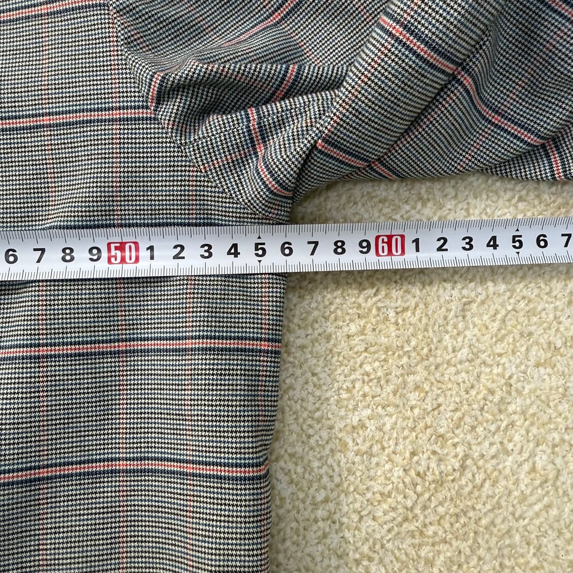 [82] 세컨플로어 여성 그레이 체크패턴 자켓 1230T1 상품이미지6